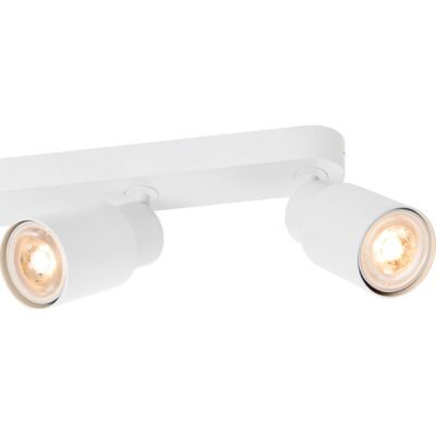 SLV Puri Cw Væg- Og Loftlampe Hvid/hvid Gu10 6w Ip20 Hvid SLV Puri Cw Væg- Og Loftlampe Hvid/hvid Gu10 6w Ip20 Hvid