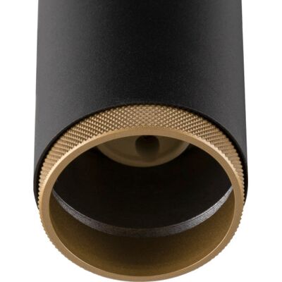 SLV SLV 1008453 GRIP! L Spot - Sort/Gold - Aluminium - 6W GU10 - Moderne Design SLV SLV 1008453 GRIP! L Spot - Sort/Gold - Aluminium - 6W GU10 - Moderne Design