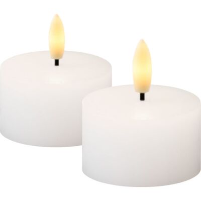 Sirius Sille Led Fyrfadslys, Batteri, Hvid 4.5 cm / 2.2 cm white paraffin wax Sirius Sille Led Fyrfadslys, Batteri, Hvid 4.5 cm / 2.2 cm white paraffin wax