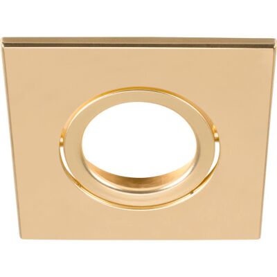 SLV Universal Downlight Afdækning Firkantet 88x88 Kip Guld Ip20 Guld Plastik SLV Universal Downlight Afdækning Firkantet 88x88 Kip Guld Ip20 Guld Plastik