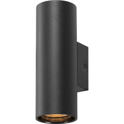 SLV Asto Tube Væglampe Sort Gu10 Maks 10w Ip20 Aluminium Sort SLV Asto Tube Væglampe Sort Gu10 Maks 10w Ip20 Aluminium Sort