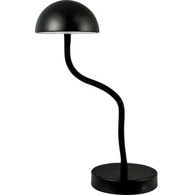 Dyberg Larsen Fonzy Genopladelig Bordlampe, Sort height: 38 cm; diameter: 12 cm black metal Dyberg Larsen Fonzy Genopladelig Bordlampe, Sort height: 38 cm; diameter: 12 cm black metal