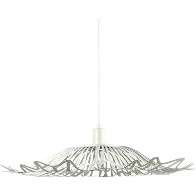 Dyberg Larsen Flora Pendel, Hvid, Ø60 Cm diameter 60 cm x height 12 cm pearl white metal Dyberg Larsen Flora Pendel, Hvid, Ø60 Cm diameter 60 cm x height 12 cm pearl white metal