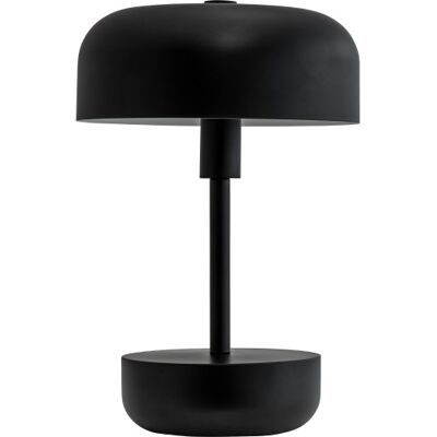Dyberg Larsen Haipot Genopladelig Bordlampe, Sort H 25.7 cm × W 17 cm × D 17 cm black metal Dyberg Larsen Haipot Genopladelig Bordlampe, Sort H 25.7 cm × W 17 cm × D 17 cm black metal