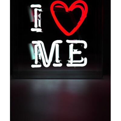 Locomocean I Love Me Neonskilt 180 x 340 x 330 mm white/red glass/acrylic Locomocean I Love Me Neonskilt 180 x 340 x 330 mm white/red glass/acrylic