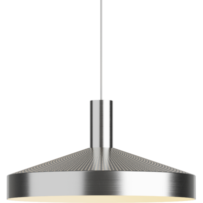 Sackit Dawn Pendel, Ø40 Cm, Børstet Stål Ø40 cm brushed steel aluminum Sackit Dawn Pendel, Ø40 Cm, Børstet Stål Ø40 cm brushed steel aluminum