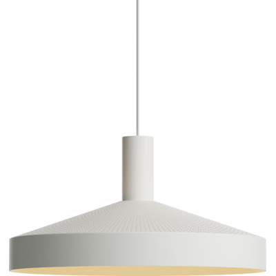 Sackit Dawn Pendel, Ø40 Cm, Hvid 40 cm white aluminum, marble Sackit Dawn Pendel, Ø40 Cm, Hvid 40 cm white aluminum, marble