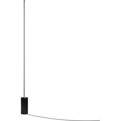 Sackit Expo 185 Gulvlampe, Sort 1850 mm black aluminum, marble Sackit Expo 185 Gulvlampe, Sort 1850 mm black aluminum, marble