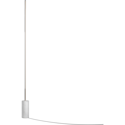 Sackit Expo 185 Gulvlampe, Børstet Stål height: 185 cm; base diameter: 11 cm; base height: 25 cm; cord length: 250 cm black, white, polished unisex aluminum, marble, polyethylene Sackit Expo 185 Gulvlampe, Børstet Stål height: 185 cm; base diameter: 11 cm; base height: 25 cm; cord length: 250 cm black, white, polished unisex aluminum, marble, polyethylene