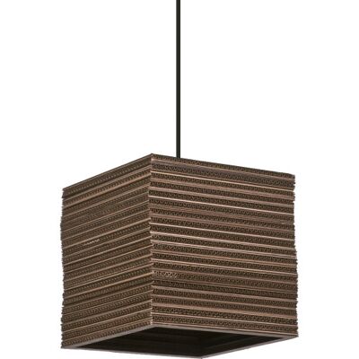 Osram Decor Cardboard Square Pendel 830x200x1300 mm beige,brown paper,steel Osram Decor Cardboard Square Pendel 830x200x1300 mm beige,brown paper,steel
