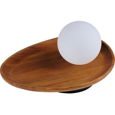 Osram Decor Acacia Nest Bordlampe 325 x 240 x 135 mm wood wood, metal, glass Osram Decor Acacia Nest Bordlampe 325 x 240 x 135 mm wood wood, metal, glass