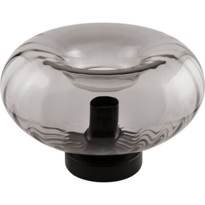 Osram Decor Smoke Bordlampe Diameter 280 mm; Height 176 mm; Cable length 1500 mm black steel, glass Osram Decor Smoke Bordlampe Diameter 280 mm; Height 176 mm; Cable length 1500 mm black steel, glass
