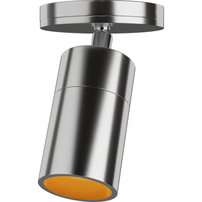 Sackit Expo Loftlampe, Krom Diameter 6 cm x Height 14.5 cm Polished Powder-coated aluminum Sackit Expo Loftlampe, Krom Diameter 6 cm x Height 14.5 cm Polished Powder-coated aluminum