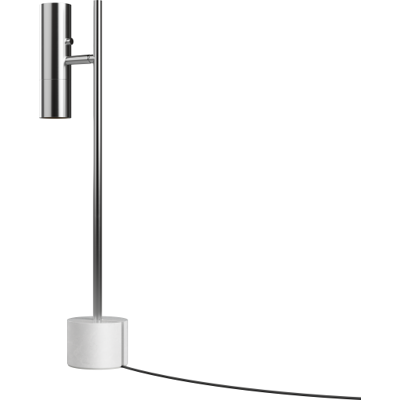 Sackit Expo Bordlampe, Krom 66 cm black; white; polished powder-coated aluminium; solid polished marble; pvc Sackit Expo Bordlampe, Krom 66 cm black; white; polished powder-coated aluminium; solid polished marble; pvc