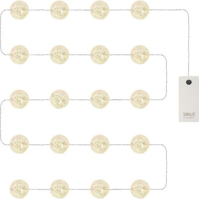Sirius Maja Lyskæde, Hvid 2 m white plastic, metal Sirius Maja Lyskæde, Hvid 2 m white plastic, metal