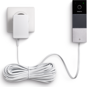 Netatmo Plug-In Transformer, Smart Video Dørklokke  Hvid