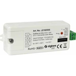 Jumitech Zigbee Dali Modtager 230v  Hvid