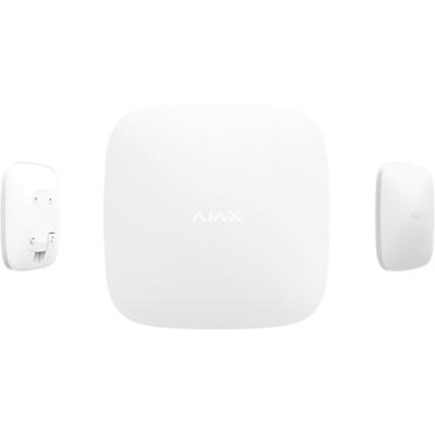 Ajax Hub Plus Kontrolpanel, Hvid Hvid Ajax Hub Plus Kontrolpanel, Hvid Hvid