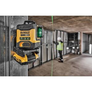 Dewalt 18v Xr Laser Dcle34031d1, 3x360°, Grøn, 1x18 V/2,0 Ah