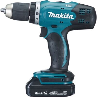 Makita Bore-/skruemaskine Ddf453ryj, 2 X 18 V/1,5 Ah Makita Bore-/skruemaskine Ddf453ryj, 2 X 18 V/1,5 Ah
