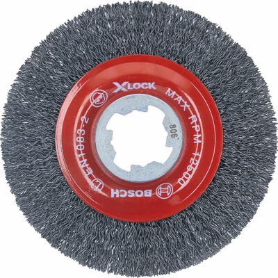 Bosch X-Lock Skivestålbørsten, Bølget, 0,3 X 115 Mm, Stål Bosch X-Lock Skivestålbørsten, Bølget, 0,3 X 115 Mm, Stål