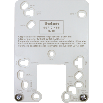 Theben Adapter Plade Til Luna Star Theben Adapter Plade Til Luna Star