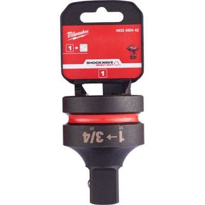 Milwaukee Slagtopadapter 1" Til 3/4" 1 Milwaukee Slagtopadapter 1" Til 3/4" 1