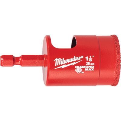 Milwaukee Diamantbor Max™ 1/4" Hex, 29 Mm 29 mm Milwaukee Diamantbor Max™ 1/4" Hex, 29 Mm 29 mm