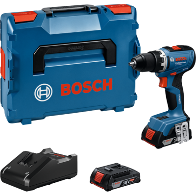 Bosch Bore-/skruemaskine Gsr 18v-65, 2x18 V/5,0 Ah, L-Boxx Bosch Bore-/skruemaskine Gsr 18v-65, 2x18 V/5,0 Ah, L-Boxx