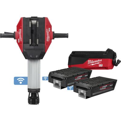 Milwaukee Mx Fuel™ Hammer Dh2528h-802, 2x8,0 Ah Forge™ Batterier Milwaukee Mx Fuel™ Hammer Dh2528h-802, 2x8,0 Ah Forge™ Batterier