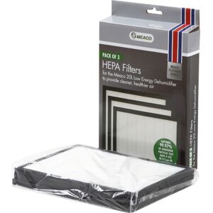 Meaco Maeco Hepa Filter Til 20 Og 25 Liters Affugter, 3 Stk.