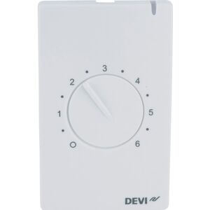 Afdækning For Devireg 233 Elgulvvarme Termostat, 1½ Modul, Hvid