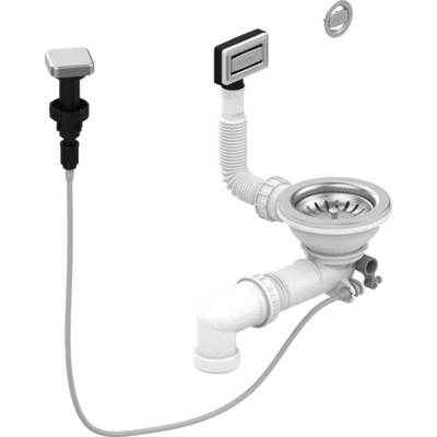 Lavabo D1 Afløbssæt, Rustfrit Stål Lavabo D1 Afløbssæt, Rustfrit Stål