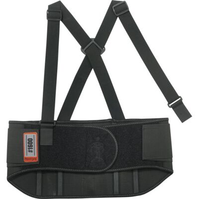 Ergodyne Proflex 1600 Standard Rygstøtte, Sort, M Ergodyne Proflex 1600 Standard Rygstøtte, Sort, M