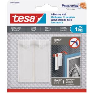 Tesa Powerstrips Klæbesøm 1 Kg 2-Pak I Hvid