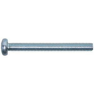 NKT Fasteners Maskinskrue Elforzinket, Ph, Pz, M4 X 20 Mm, 12 Stk