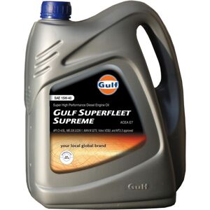 Motorolie Til Dieselmotorer, Gulf Superfleet Supreme 15w-40, 4 L