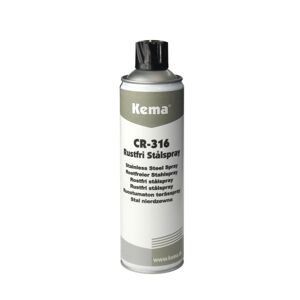 Kema Cr-316 Rustfri Stålspray 400ml