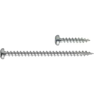 NKT Fasteners 5 Stk Spånpladeskrue, 4,0 X 30 Mm, Fzb, Tx20, Ph, 20 Stk. NKT Fasteners 5 Stk Spånpladeskrue, 4,0 X 30 Mm, Fzb, Tx20, Ph, 20 Stk.