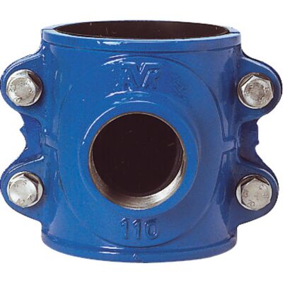 Avk 280 Mm X 1.1/4" Anboringsbøjle Duktiljern, Pn16 Avk 280 Mm X 1.1/4" Anboringsbøjle Duktiljern, Pn16