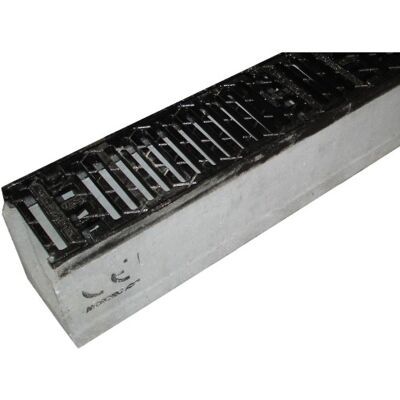 Duco Maxi 100 160 X 1000 Mm Rende M/stbj.Rist, U/udløb, 25 T Duco Maxi 100 160 X 1000 Mm Rende M/stbj.Rist, U/udløb, 25 T