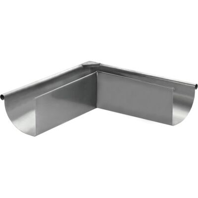 4 Stk Vmzinc Udvendig Gering Nr. 13, 400 Mm, Til Kvartrund Arkitekt Tagrende, Zink 4 Stk Vmzinc Udvendig Gering Nr. 13, 400 Mm, Til Kvartrund Arkitekt Tagrende, Zink
