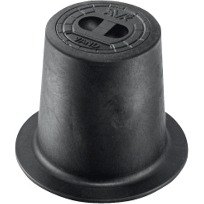 Avk Dæksel 130mm Polyamid, Prop Af Støbejern Avk Dæksel 130mm Polyamid, Prop Af Støbejern