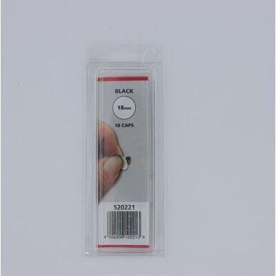 fischer Dækhætte Selvklæbende Ø18 Mm, Sort, 18 Stk. fischer Dækhætte Selvklæbende Ø18 Mm, Sort, 18 Stk.