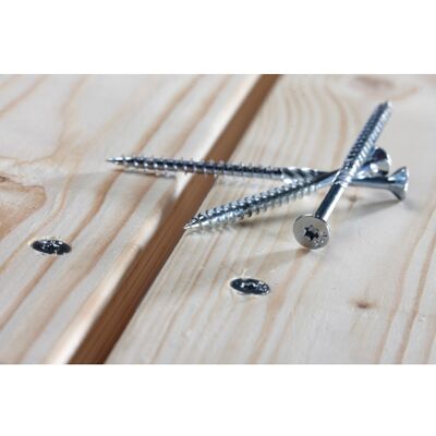 NKT Fasteners Spånpladeskrue 3,0 X 20 Mm, Fzb, Tx10, Uh, 500 Stk. NKT Fasteners Spånpladeskrue 3,0 X 20 Mm, Fzb, Tx10, Uh, 500 Stk.