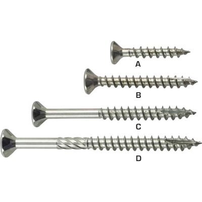 NKT Fasteners Spånpladeskrue 6,0 X 90 Mm, Climate, Tx30, Uh, 400 Stk. NKT Fasteners Spånpladeskrue 6,0 X 90 Mm, Climate, Tx30, Uh, 400 Stk.