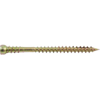 NKT Fasteners Gulvlisteskrue 3,9 X 42 Mm, Fzb Gul, Tx10, Ch, 250 Stk. NKT Fasteners Gulvlisteskrue 3,9 X 42 Mm, Fzb Gul, Tx10, Ch, 250 Stk.