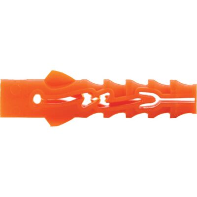 Nylon vægbeslag 14x70mm - Høj modstand - Holdbar - 80kg belastning Nylon vægbeslag 14x70mm - Høj modstand - Holdbar - 80kg belastning