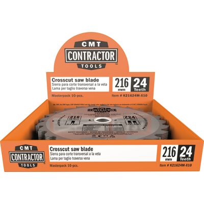 Cmt Contractor Klinger, Ø216 Mm, 24 Td. 10 Stk. Cmt Contractor Klinger, Ø216 Mm, 24 Td. 10 Stk.