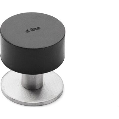 D-line Knud Holscher Gulv Dørstop, 40 X 40 Mm, Børstet Stål D-line Knud Holscher Gulv Dørstop, 40 X 40 Mm, Børstet Stål